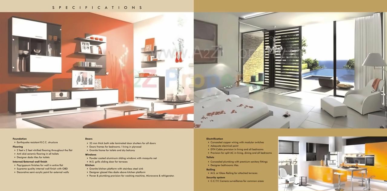 3D Elevation of real estate project Village Residency located at Nere, Pune, Maharashtra