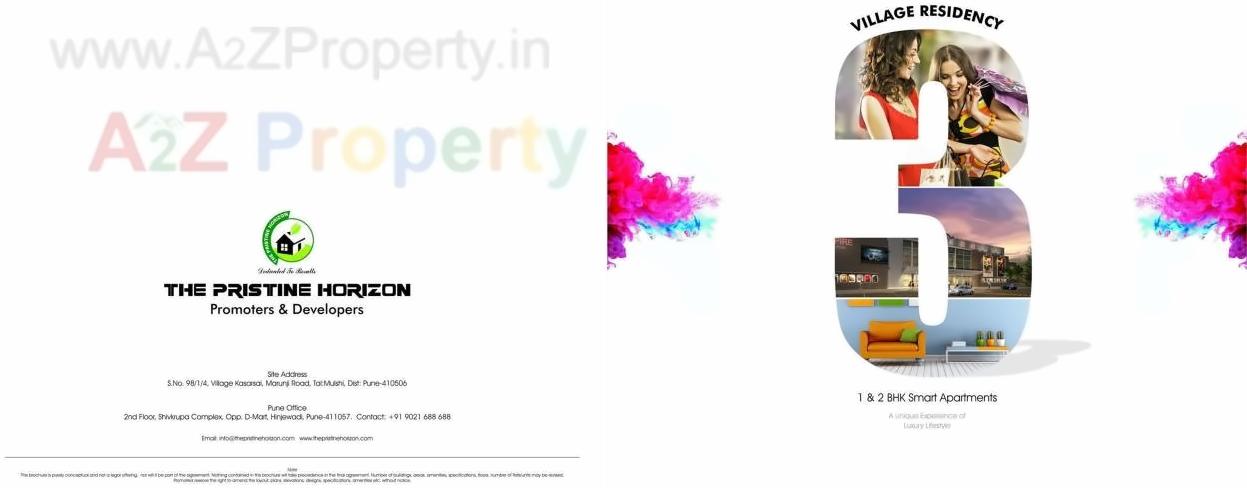  of real estate project Village Residency located at Kasarsai, Pune, Maharashtra