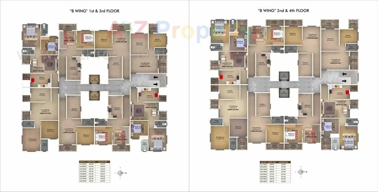 Layout of real estate project Village Residency located at Kasarsai, Pune, Maharashtra