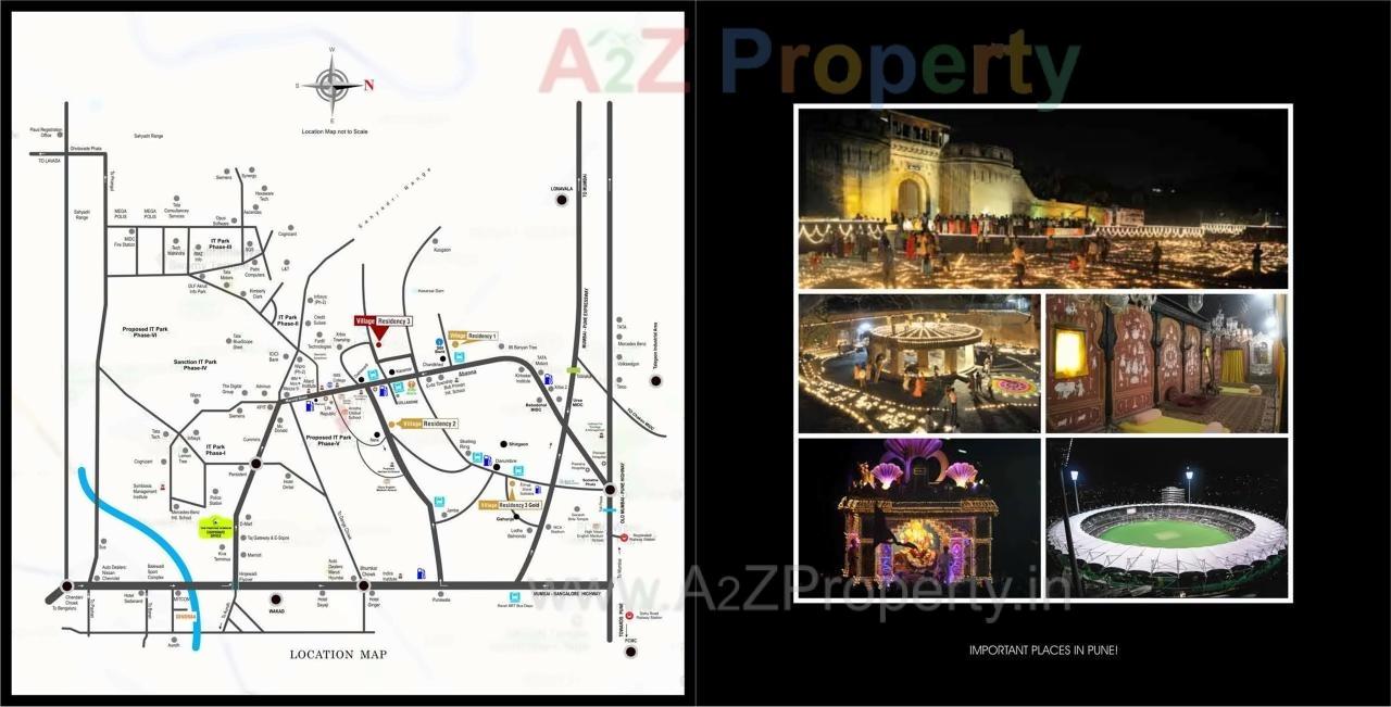  of real estate project Village Residency located at Kasarsai, Pune, Maharashtra