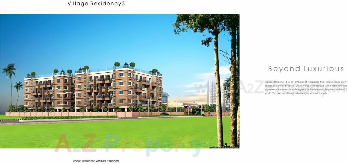 3D Elevation of real estate project Village Residency located at Kasarsai, Pune, Maharashtra