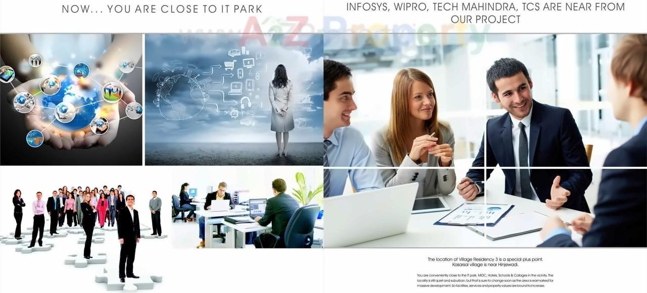  of real estate project Village Residency located at Kasarsai, Pune, Maharashtra