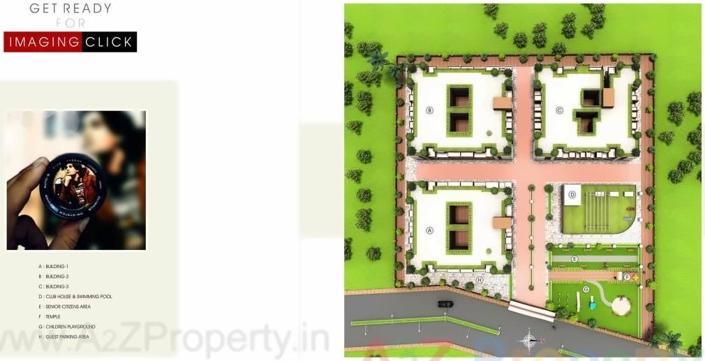 Layout of real estate project Village Residency located at Kasarsai, Pune, Maharashtra