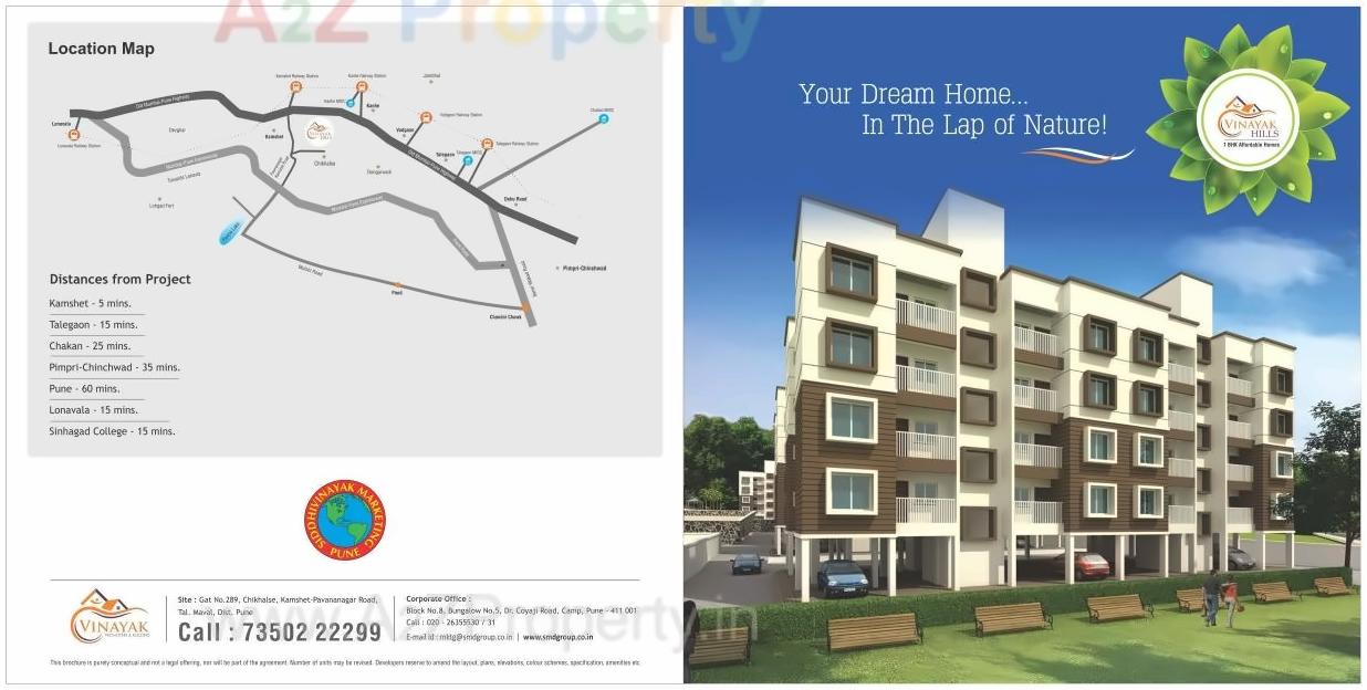  of real estate project Vinayak Hills  A1 located at Chikhalse, Pune, Maharashtra