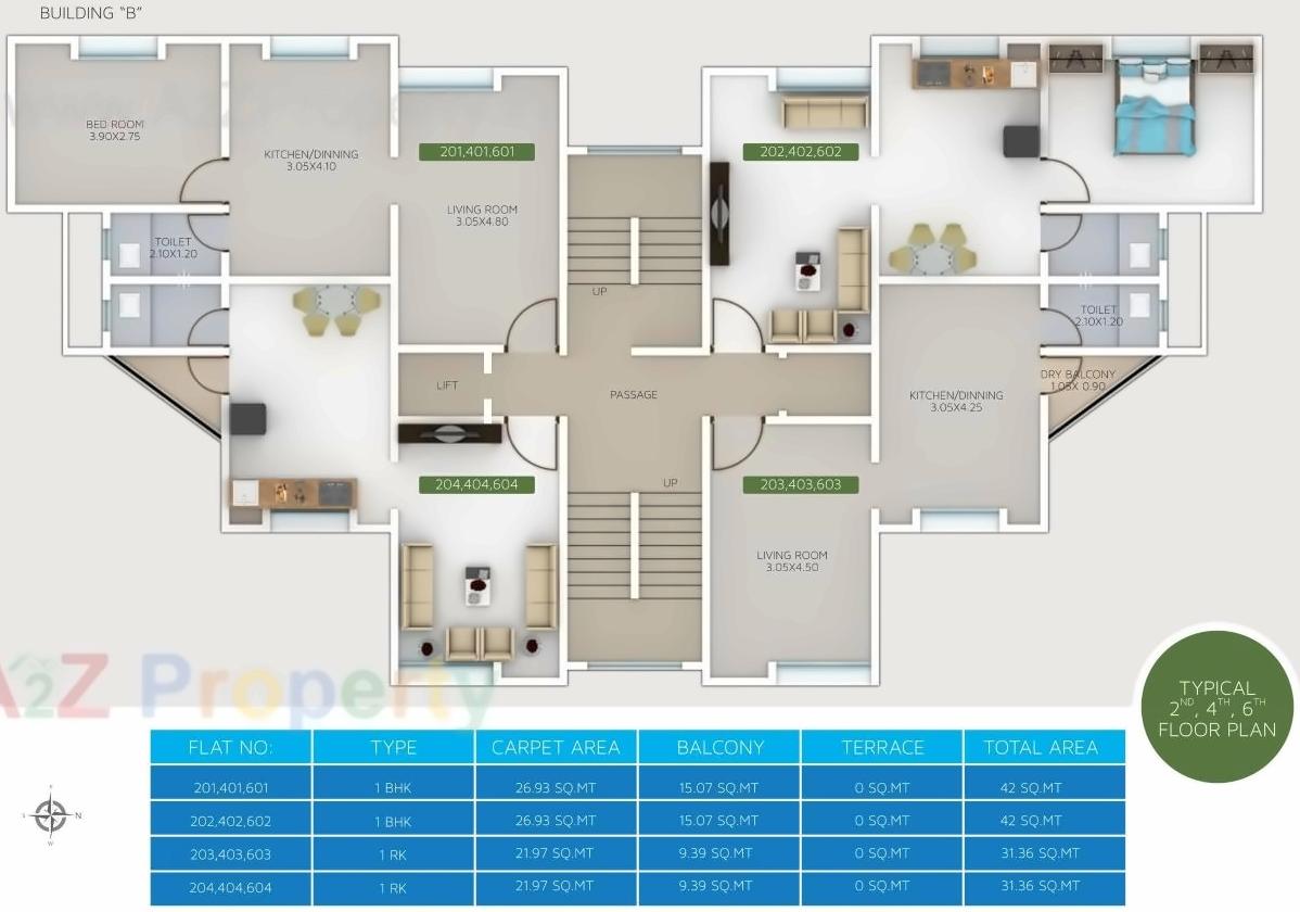 Layout of real estate project Vishwaraj Residency located at Wagholi, Pune, Maharashtra