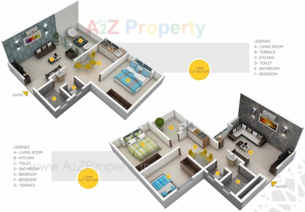 Layout of real estate project Vishwaraj Residency located at Wagholi, Pune, Maharashtra
