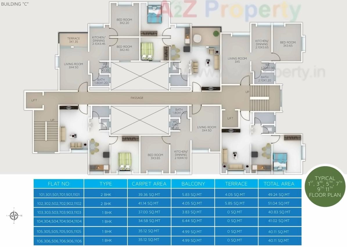 Layout of real estate project Vishwaraj Residency located at Wagholi, Pune, Maharashtra
