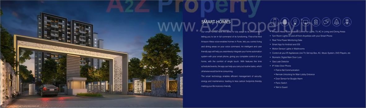 3D Elevation of real estate project Vision Ace located at Tathwade, Pune, Maharashtra