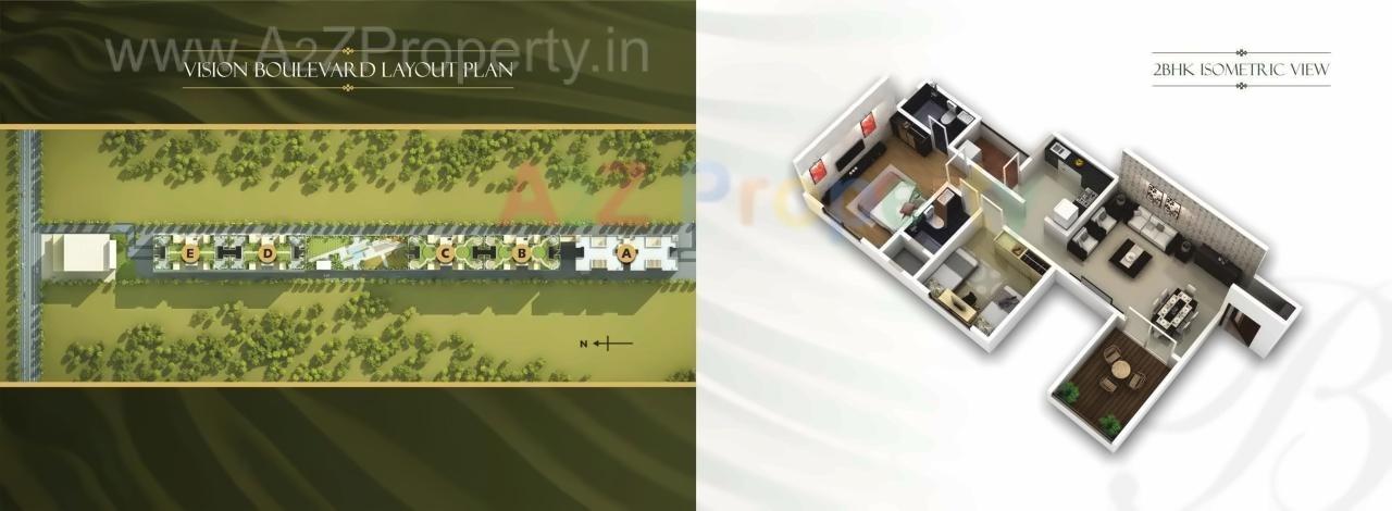  of real estate project Vision Boulevard located at Pimpale-saudagar, Pune, Maharashtra