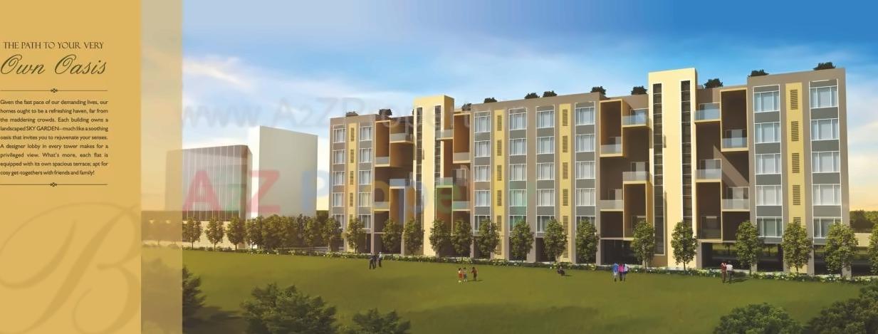 3D Elevation of real estate project Vision Boulevard located at Pimpale-saudagar, Pune, Maharashtra