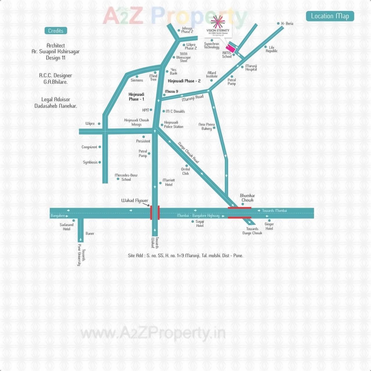  of real estate project Vision Eternity located at Marunji, Pune, Maharashtra