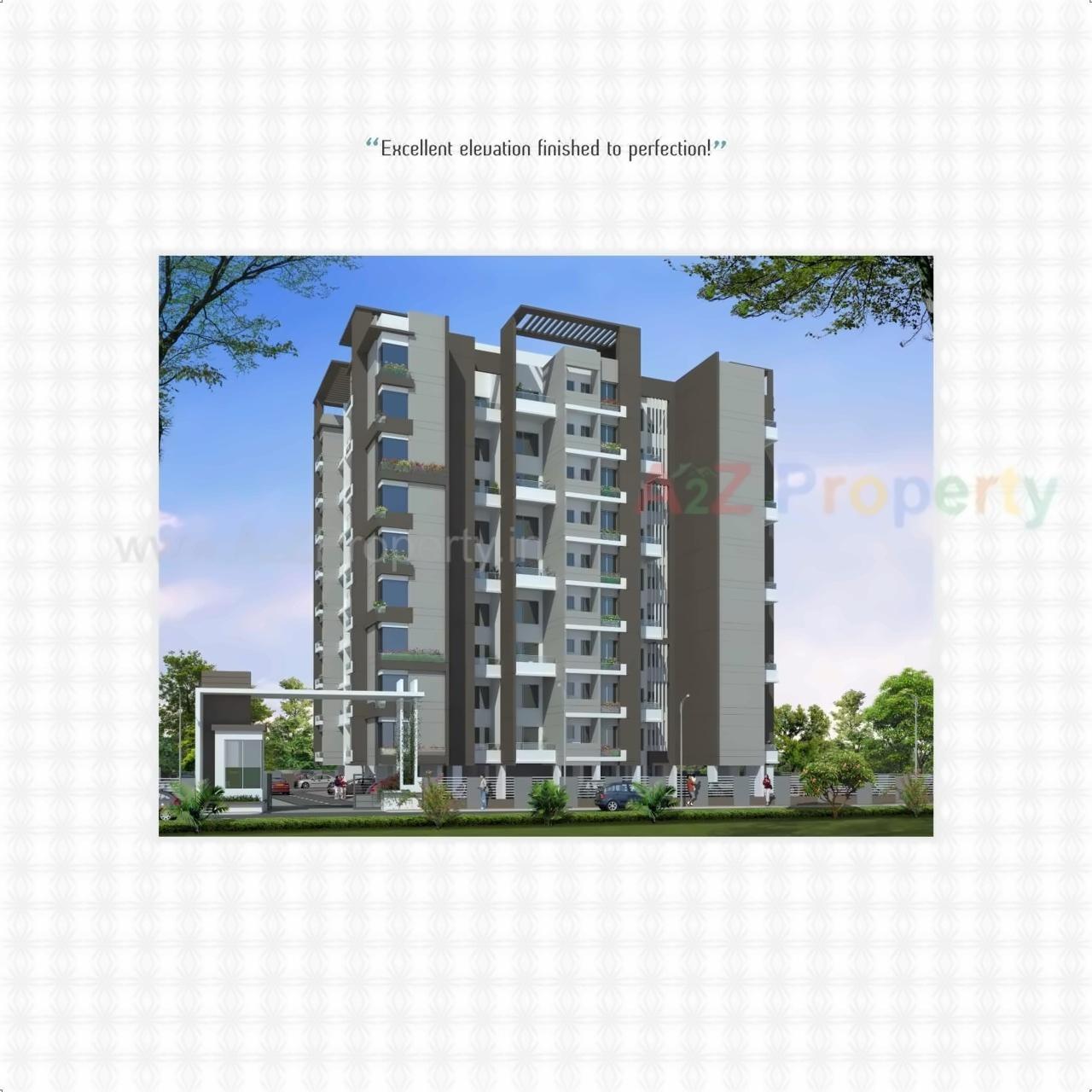 Layout of real estate project Vision Eternity located at Marunji, Pune, Maharashtra
