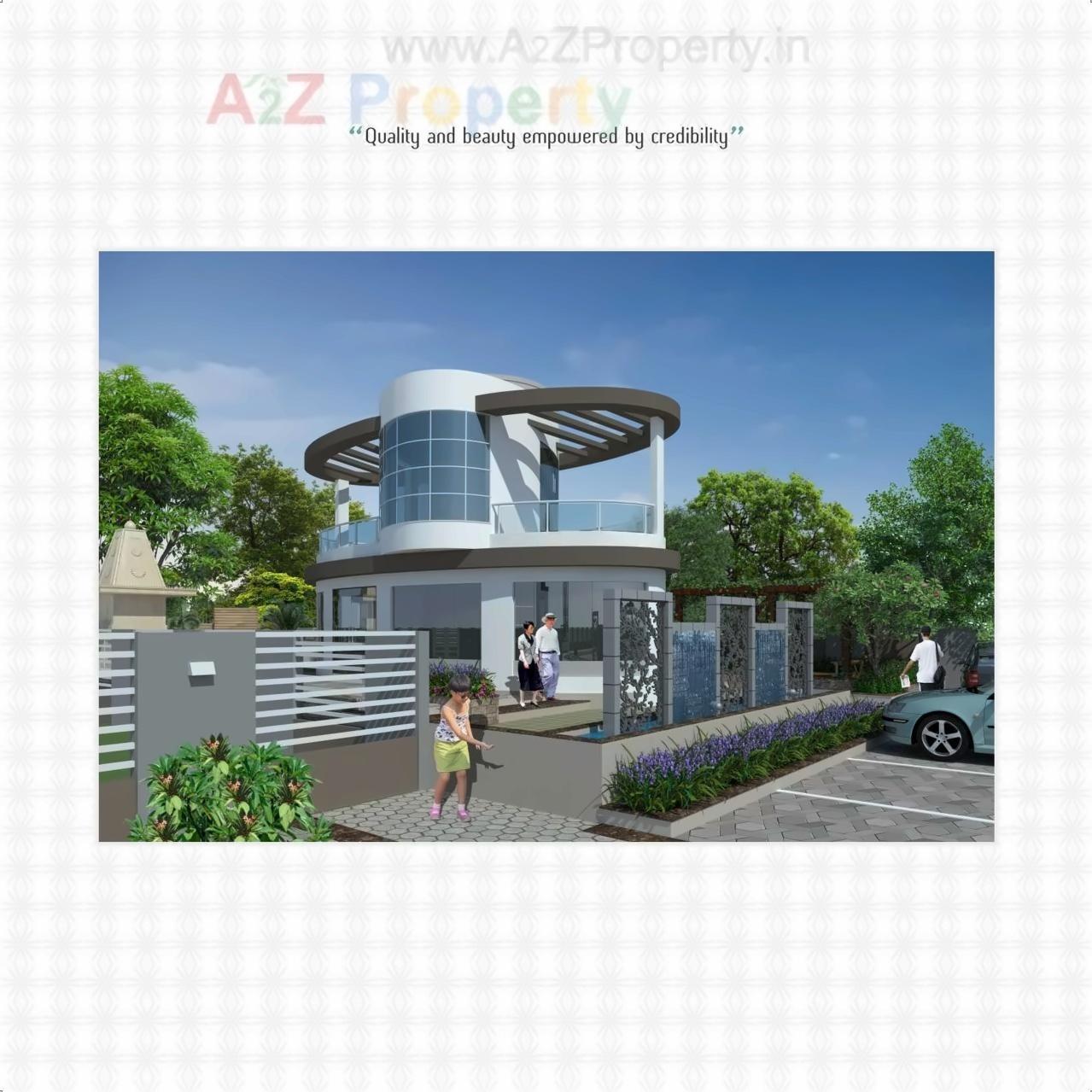 3D Elevation of real estate project Vision Eternity located at Marunji, Pune, Maharashtra