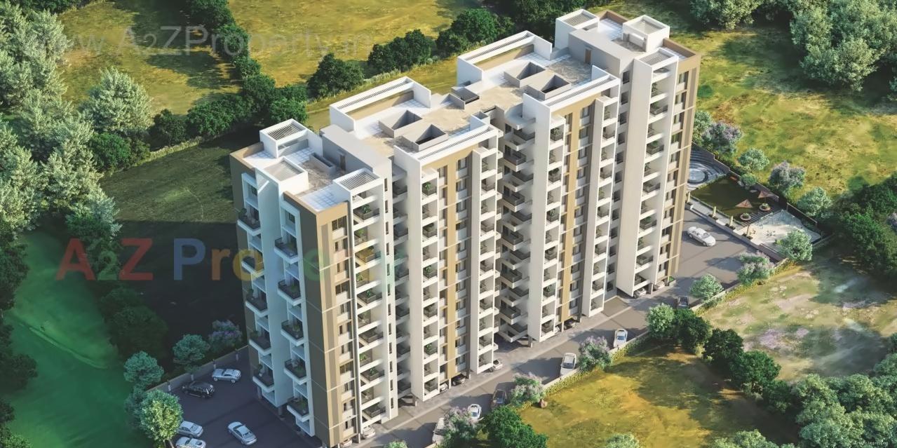 3D Elevation of real estate project Vision Indrabhumi located at Pimpri-chinchawad-m-corp, Pune, Maharashtra