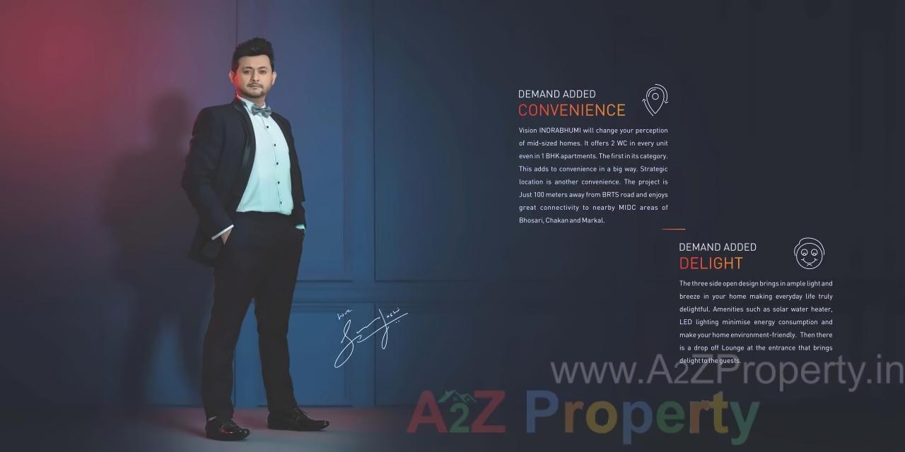  of real estate project Vision Indrabhumi located at Pimpri-chinchawad-m-corp, Pune, Maharashtra