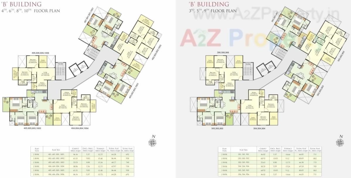 Layout of real estate project Vision Indramegh located at Punawale, Pune, Maharashtra