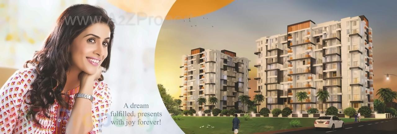 3D Elevation of real estate project Vision Kalpavriksha located at Pimpri-chinchawad-m-corp, Pune, Maharashtra