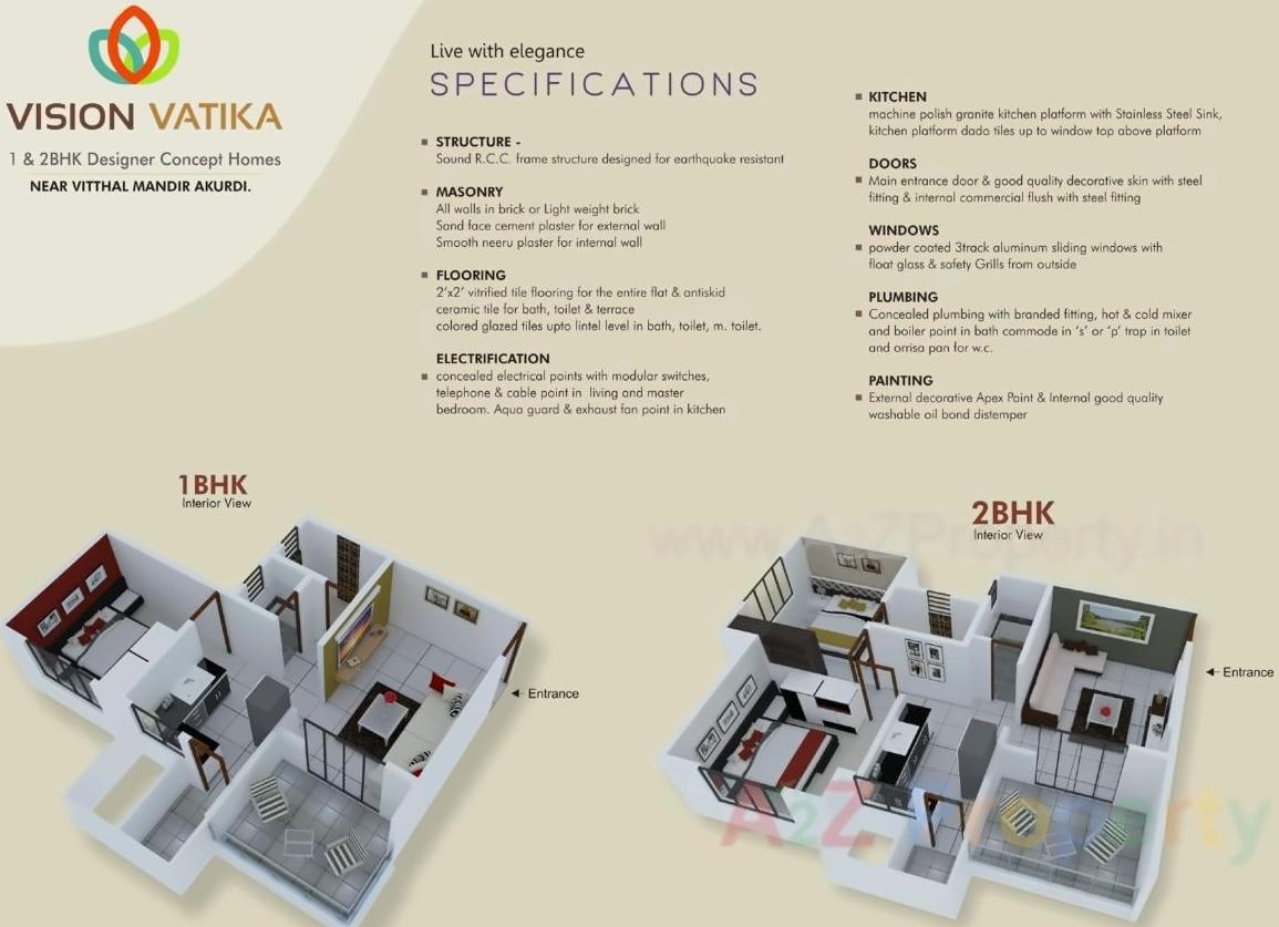  of real estate project Vision Vatika located at Pimpri-chinchawad-m-corp, Pune, Maharashtra