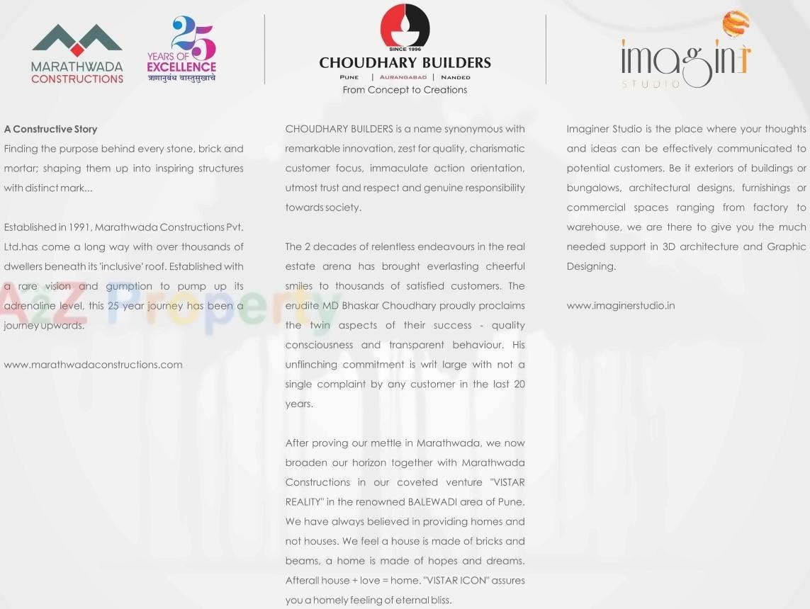  of real estate project Vistaar Icon located at Baner, Pune, Maharashtra