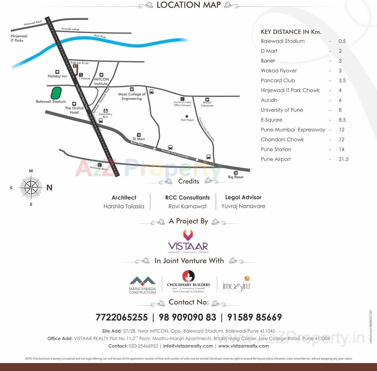  of real estate project Vistaar Icon located at Baner, Pune, Maharashtra