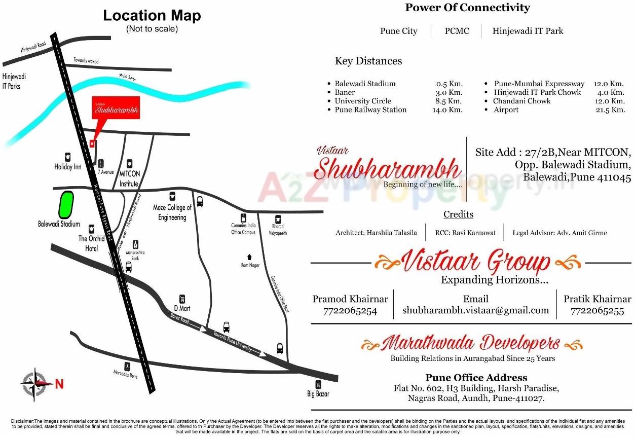  of real estate project Vistaar Shubharambh located at Baner, Pune, Maharashtra