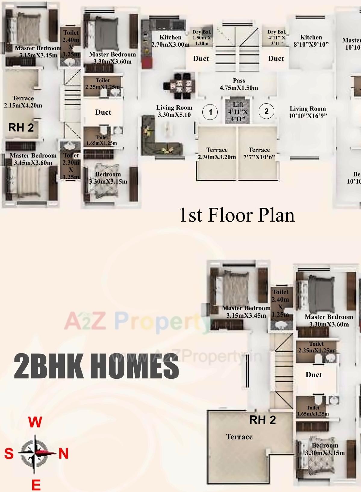 Layout of real estate project Vistaar Shubharambh located at Baner, Pune, Maharashtra