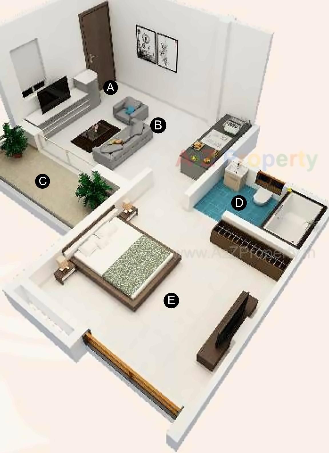 Layout of real estate project Vistaar Shubharambh located at Baner, Pune, Maharashtra