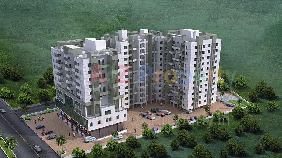 3D Elevation of real estate project Viva located at Hinjavadi-ct, Pune, Maharashtra