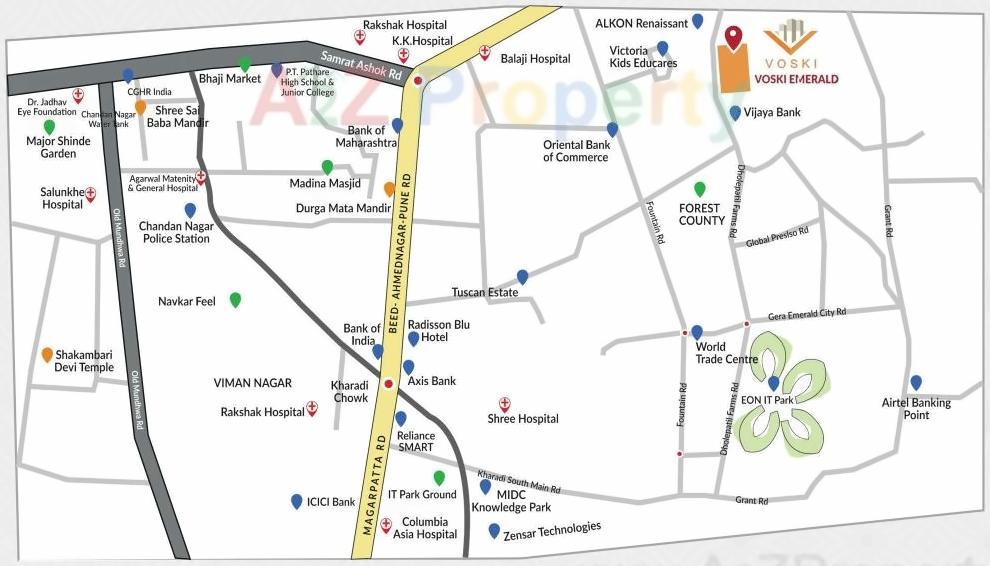  of real estate project Voski Emerald located at Koregaon-park, Pune, Maharashtra