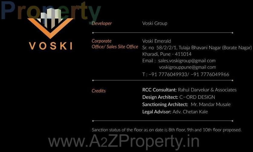 of real estate project Voski Emerald located at Koregaon-park, Pune, Maharashtra