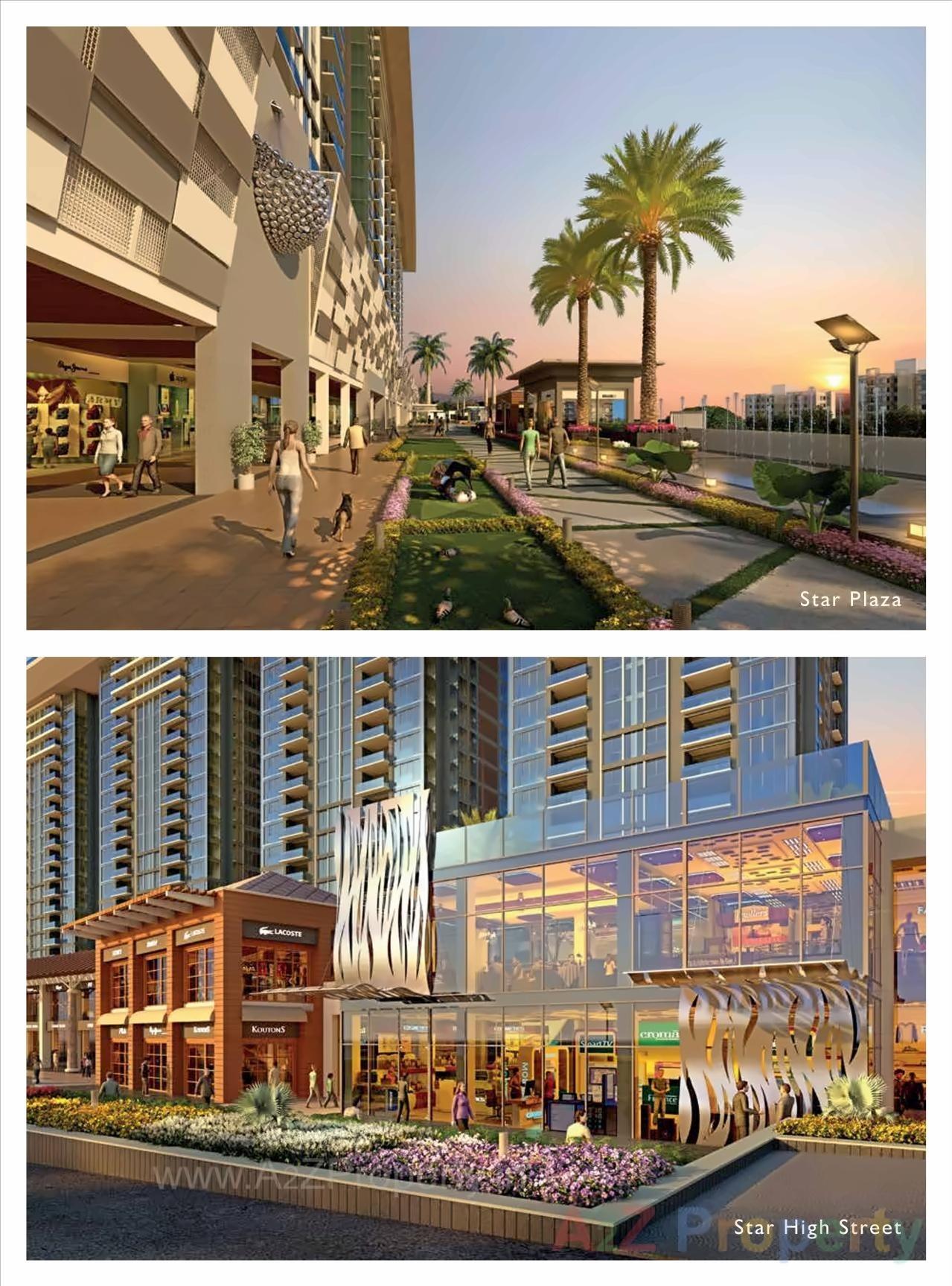 3D Elevation of real estate project Voyage To The Stars located at Mohammadwadi, Pune, Maharashtra