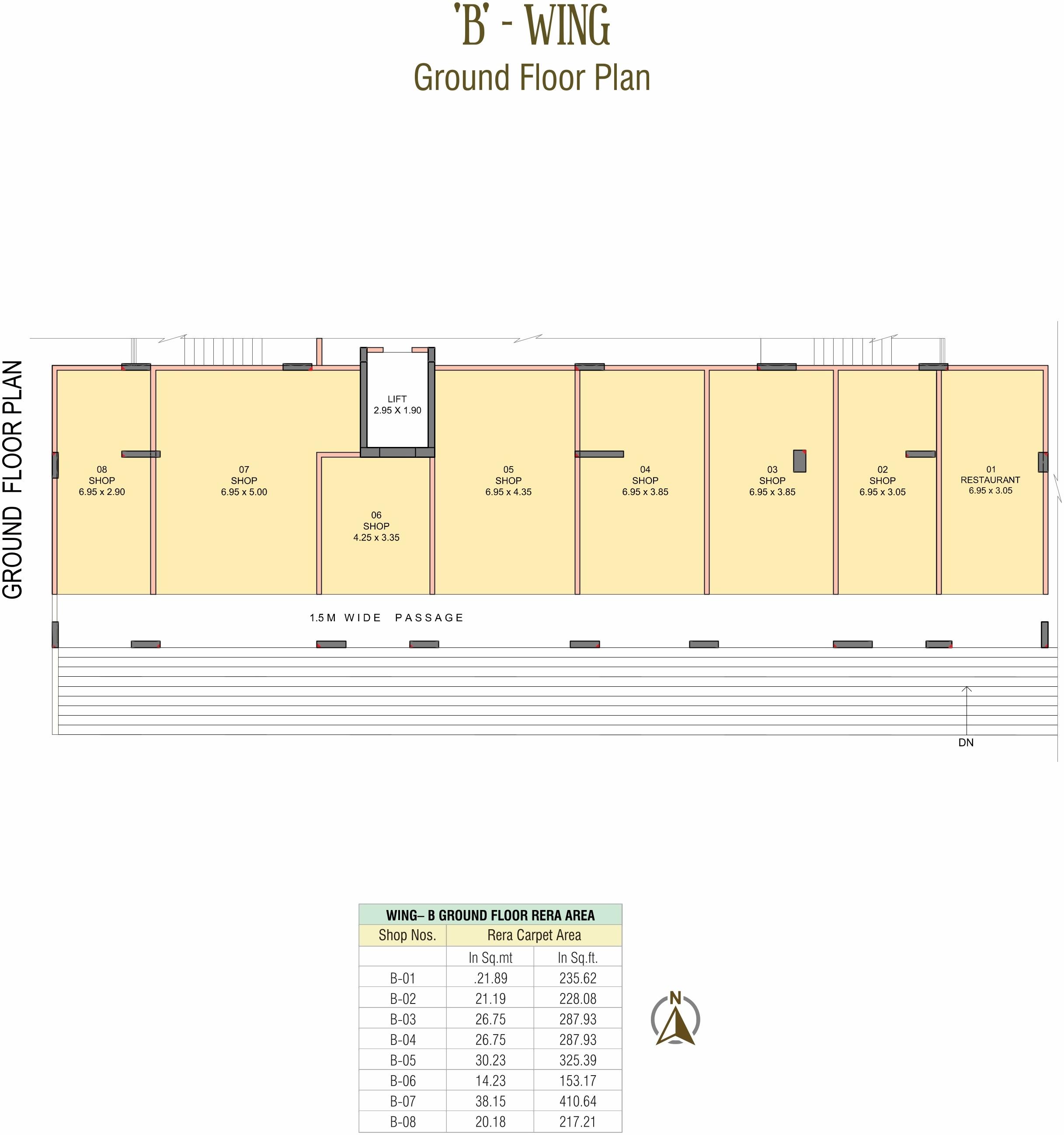Layout of real estate project Vrindavan Heights located at Hadapsar, Pune, Maharashtra