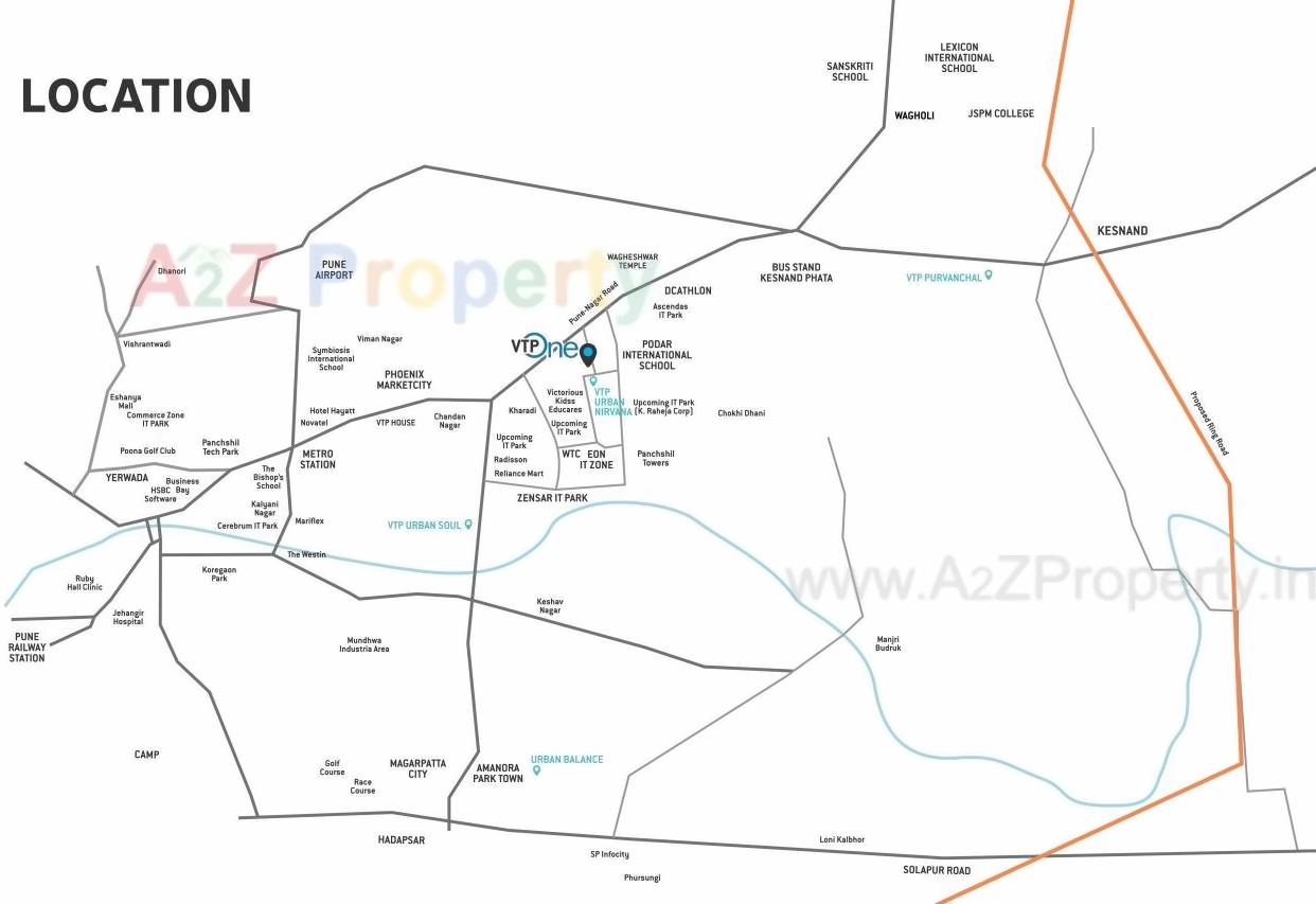  of real estate project Vtp One located at Kharadi, Pune, Maharashtra