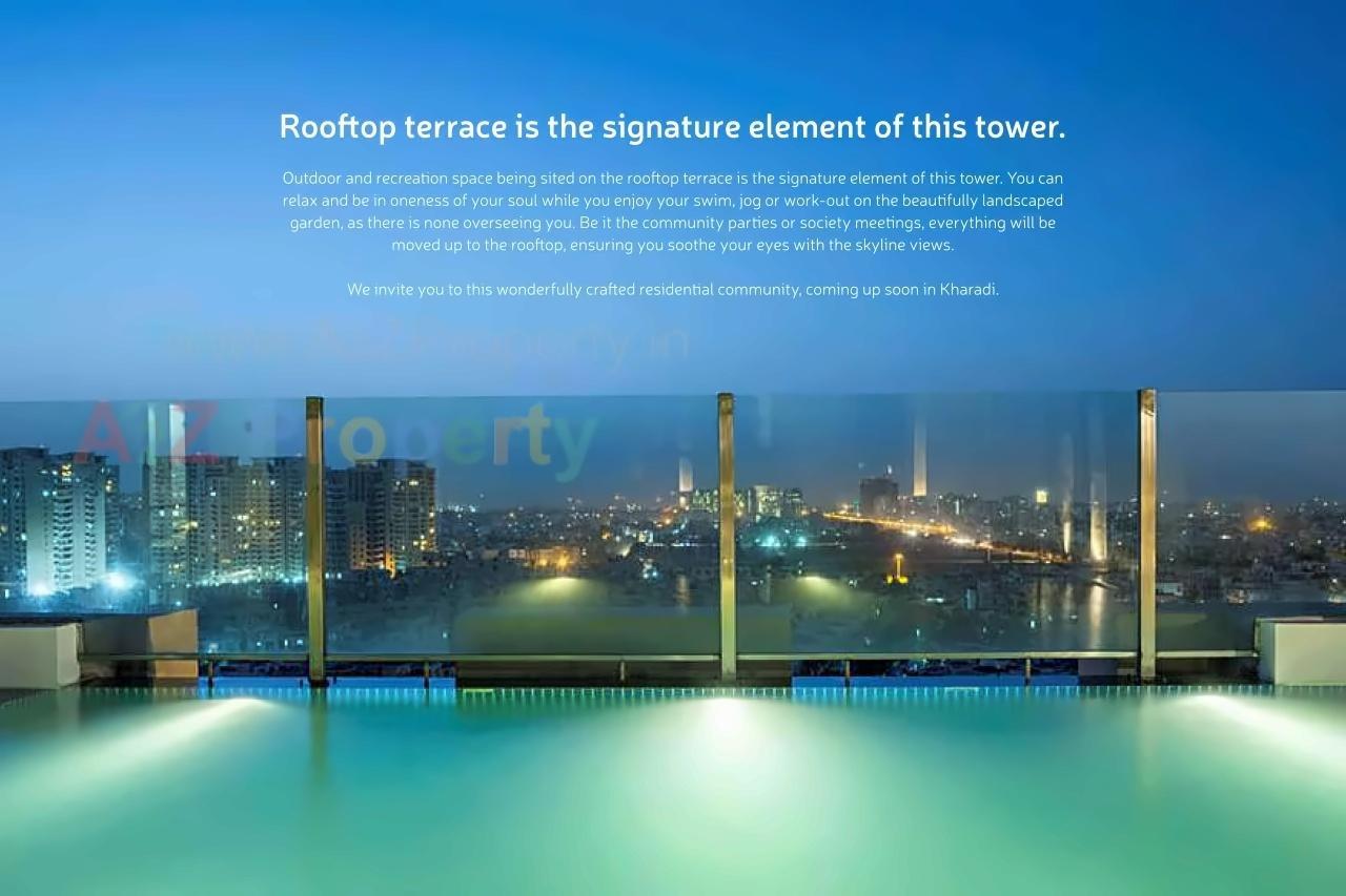 3D Elevation of real estate project Vtp One located at Kharadi, Pune, Maharashtra