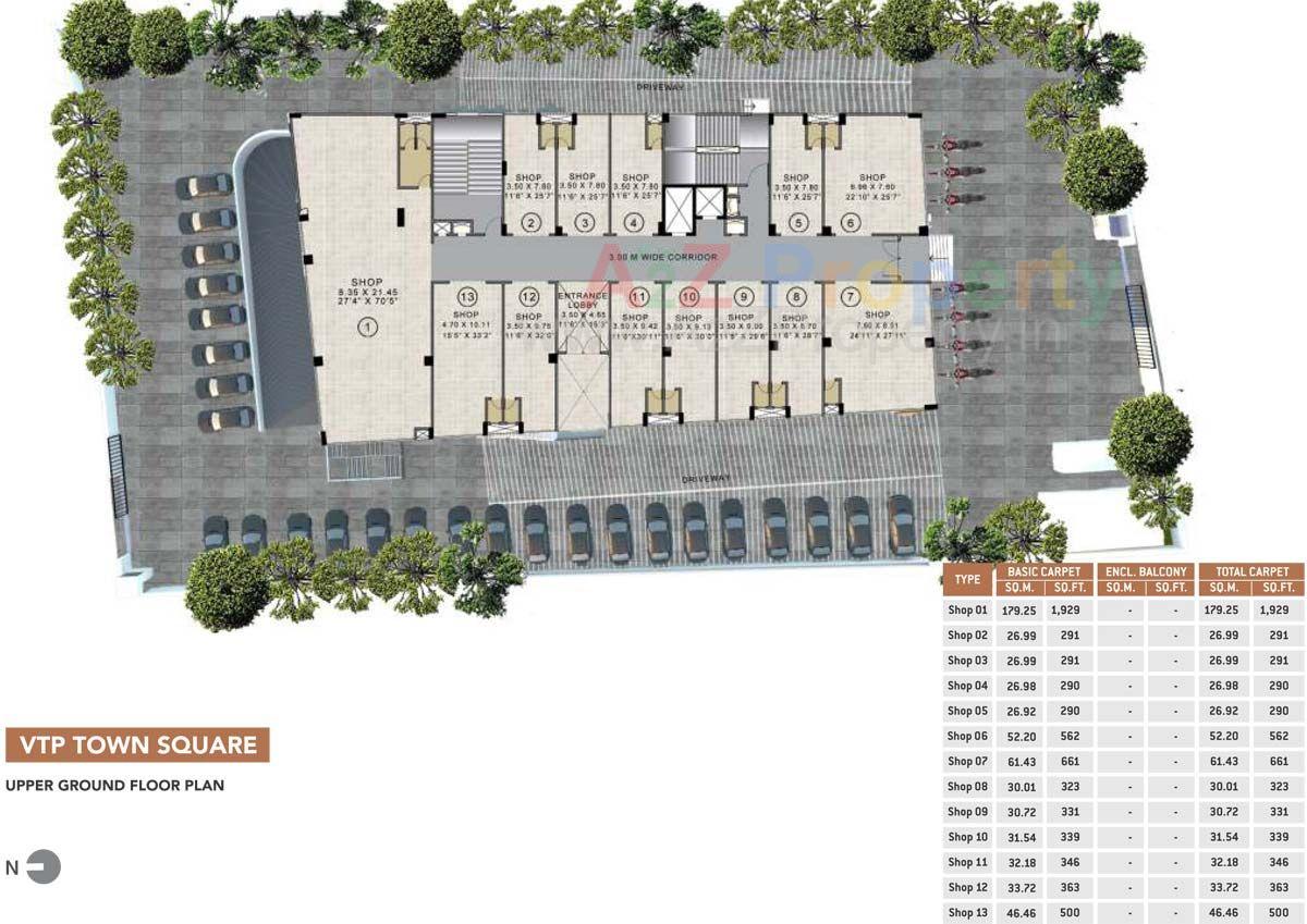 Upper Ground of real estate project Vtp Townsquare located at Mahalunge, Pune, Maharashtra