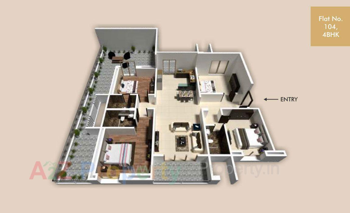 1509620513 of real estate project Waters Edge located at Pimpri-chinchawad-m-corp, Pune, Maharashtra