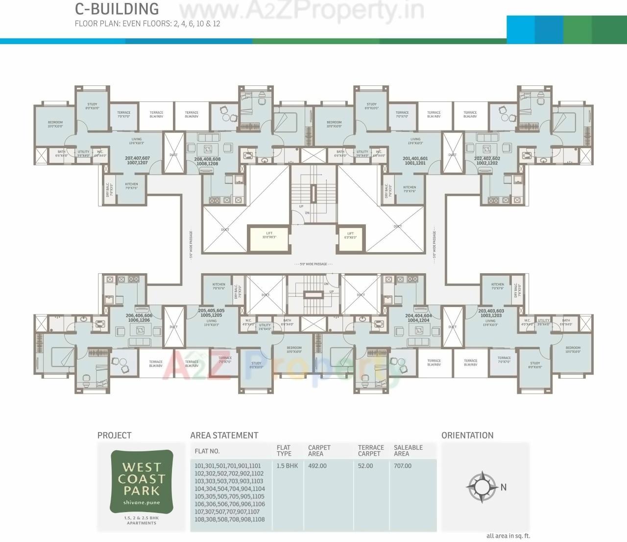 Layout of real estate project West Coast Park located at Shivne-part, Pune, Maharashtra