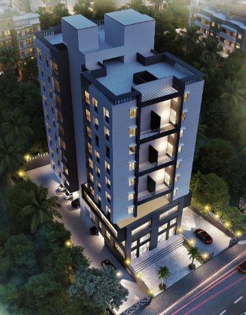 3D Elevation of real estate project Westen Tower located at Wakad, Pune, Maharashtra