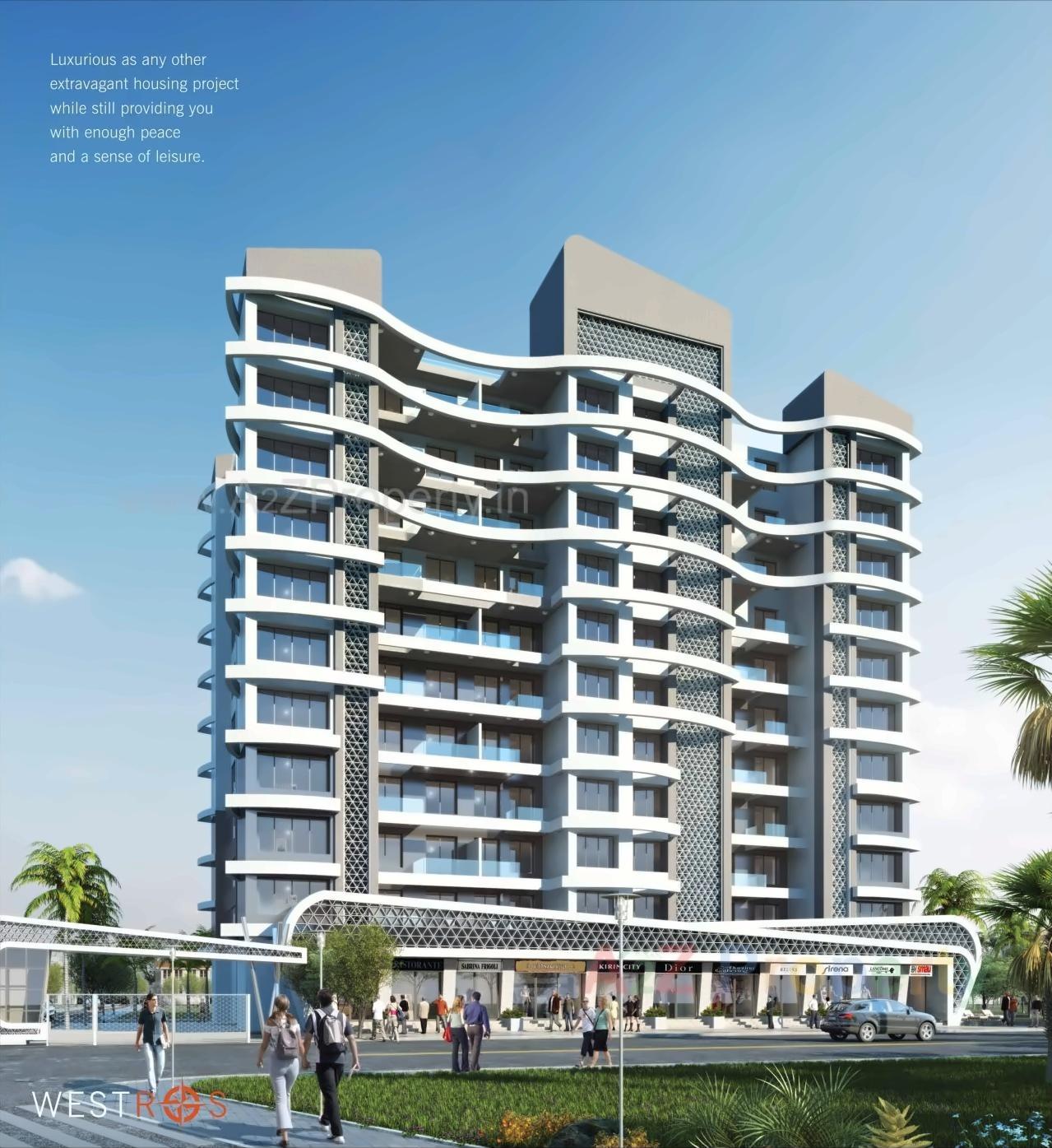 3D Elevation of real estate project Westros located at Baner, Pune, Maharashtra