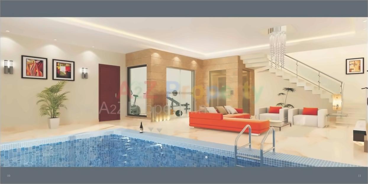 3D Elevation of real estate project Whispering Glades located at Mohammadwadi, Pune, Maharashtra