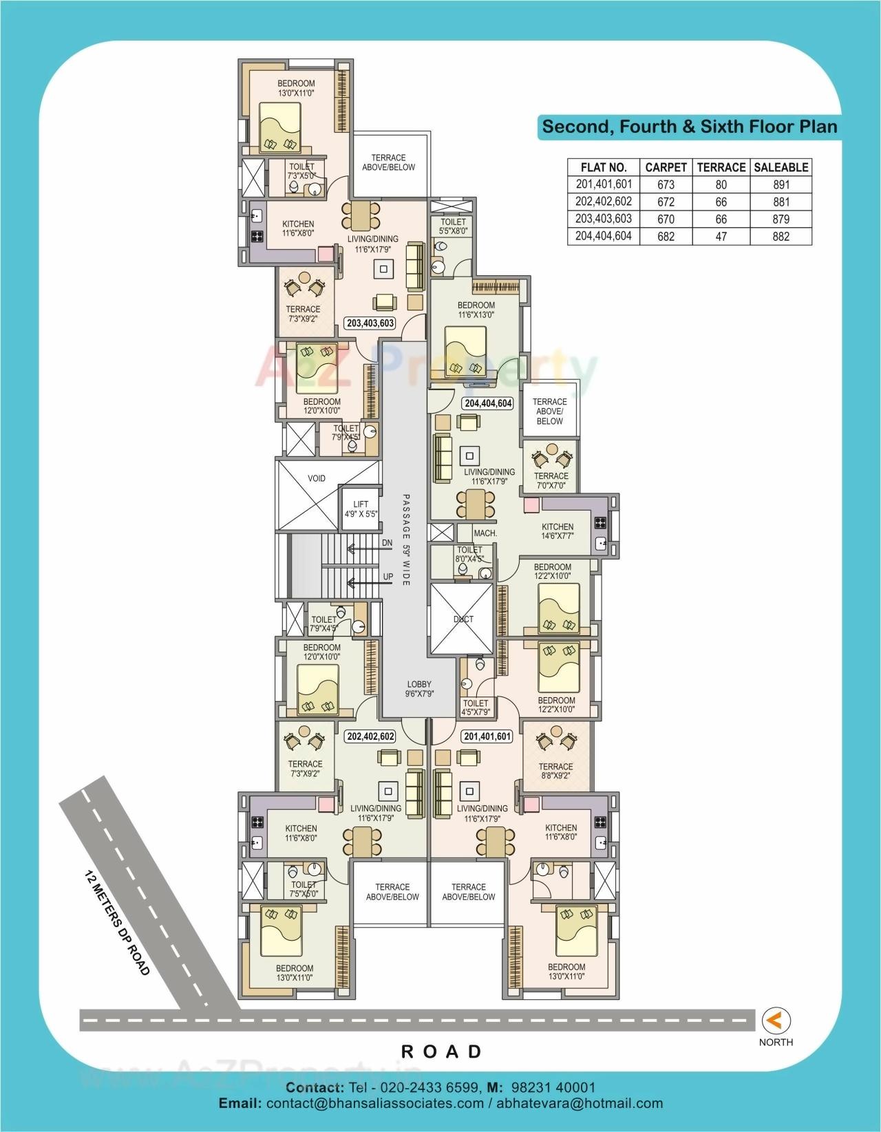 Layout of real estate project Whispering Winds located at Pune-m-corp, Pune, Maharashtra
