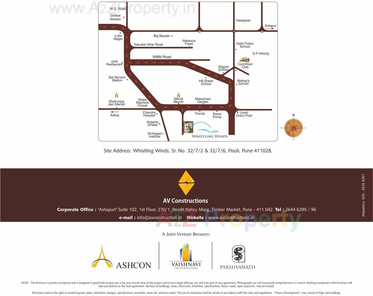  of real estate project Whistling Winds located at Pisoli, Pune, Maharashtra