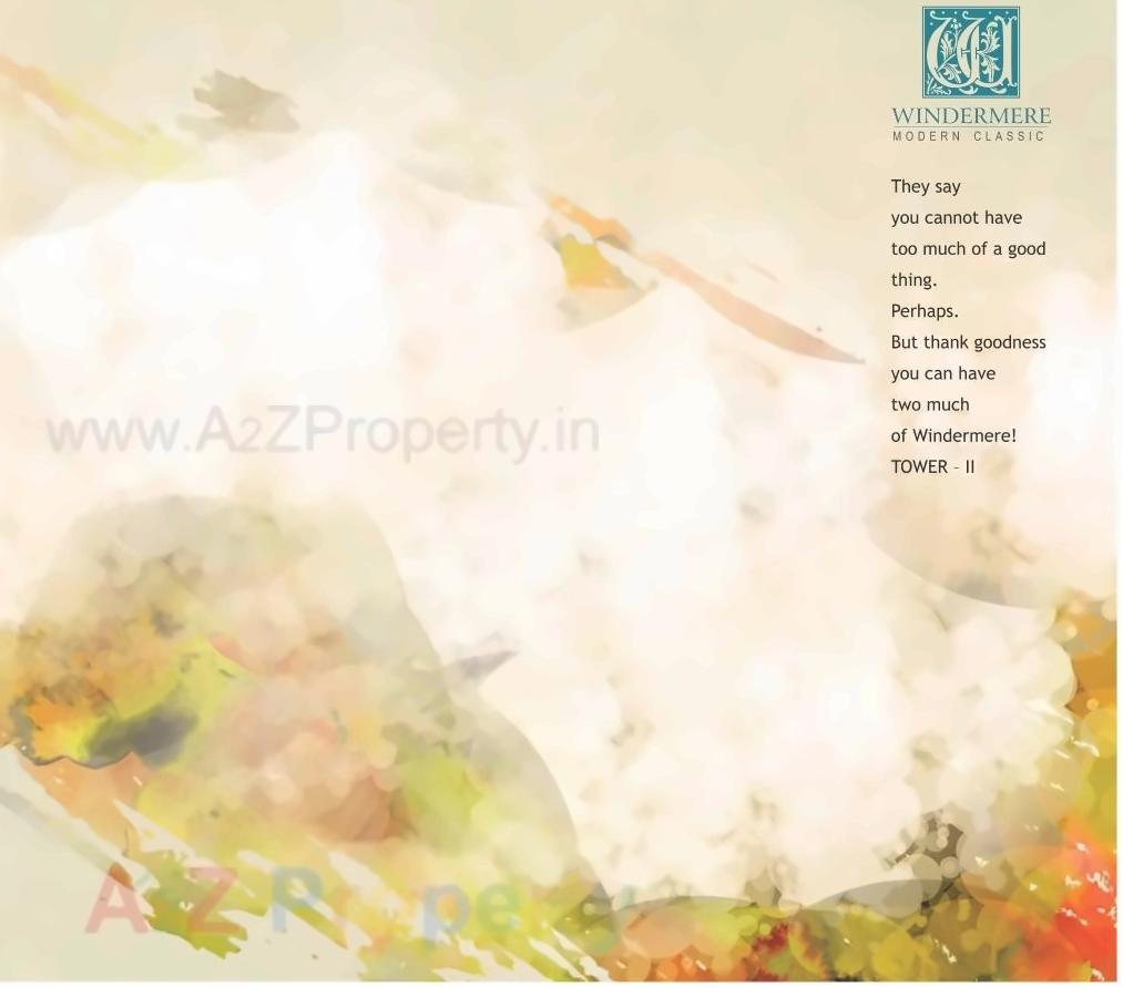Image 15918 8 of real estate project Windermere located at Koregaon-park, Pune, Maharashtra