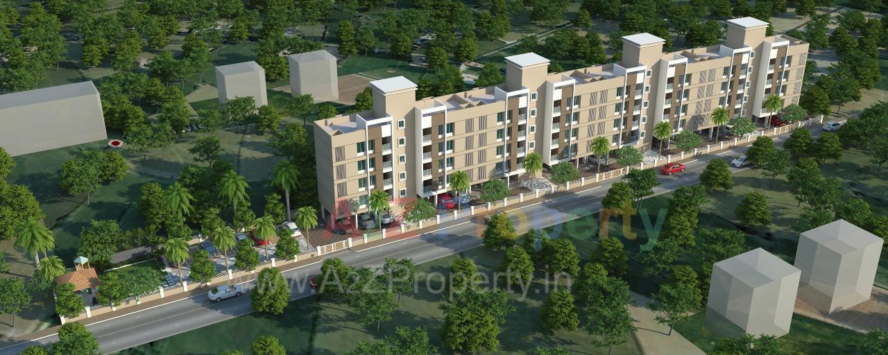 3D Elevation of real estate project Wonderwall located at Pune-m-corp, Pune, Maharashtra