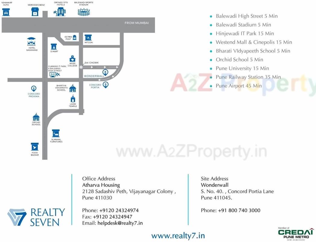  of real estate project Wonderwall located at Pune-m-corp, Pune, Maharashtra