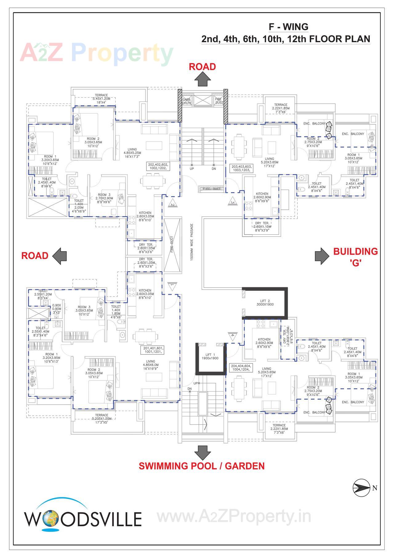 0001 (5) of real estate project Woodsville Cluster located at Pimpri-chinchawad-m-corp, Pune, Maharashtra