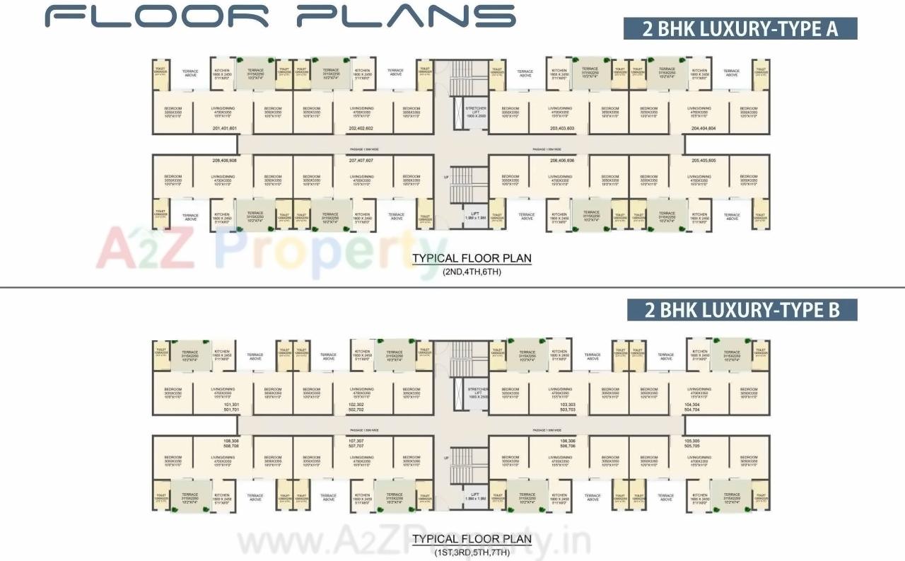 Layout of real estate project Xrbia Abode located at Jambhul, Pune, Maharashtra