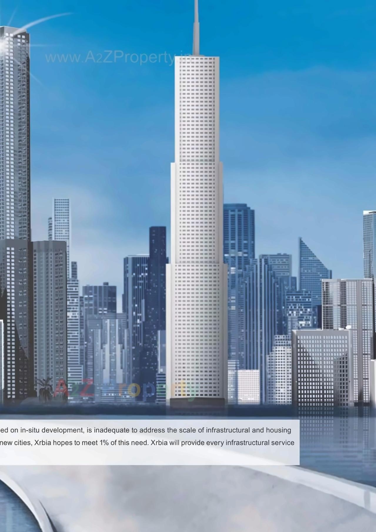 3D Elevation of real estate project Xrbia Abode located at Jambhul, Pune, Maharashtra