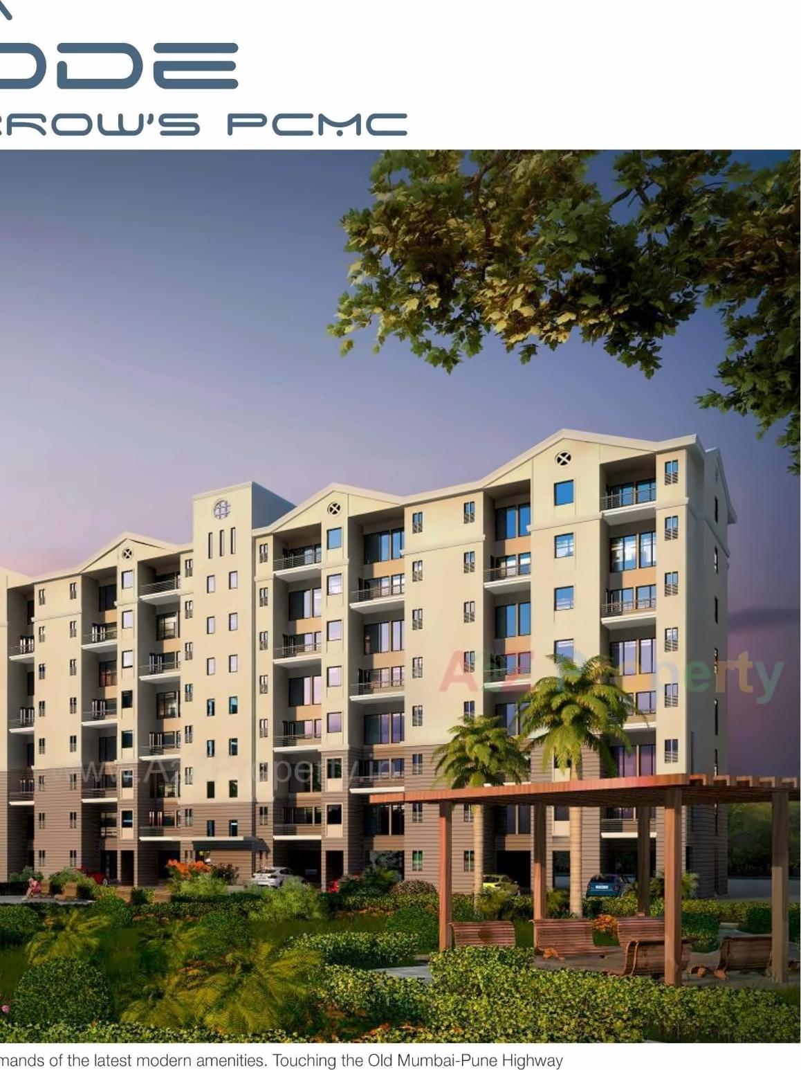 3D Elevation of real estate project Xrbia Abode located at Jambhul, Pune, Maharashtra