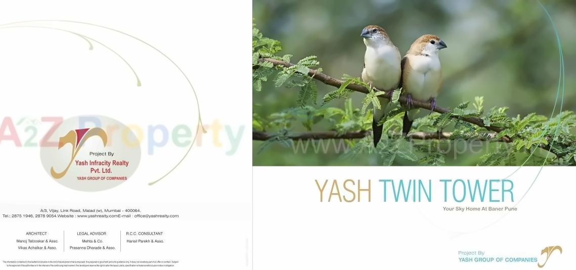  of real estate project Yash Twin Tower located at Baner, Pune, Maharashtra